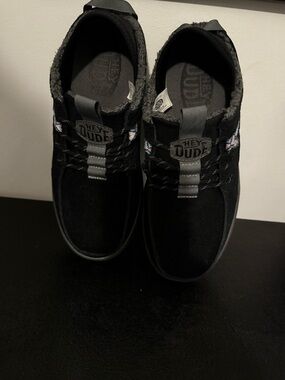 Hey Dude Men’s Black Casual Sneakers